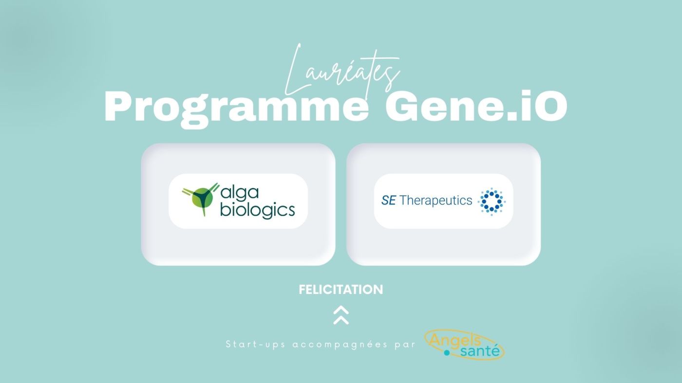 Alga Biologics et SE-Therapeutics lauréates de la 3ème promotion du dispositif Gene.iO