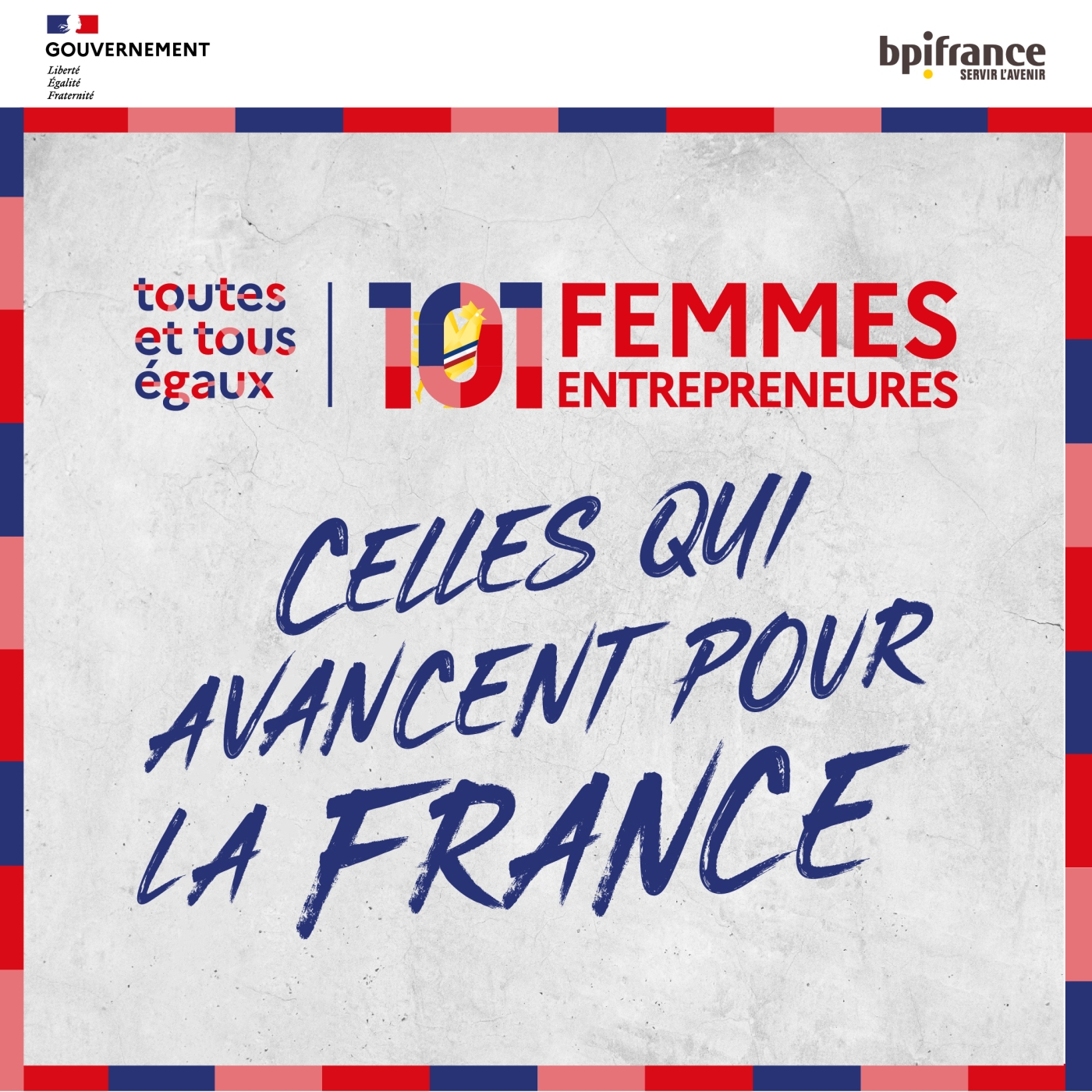 101 Femmes Entrepreneures, celles qui avancent pour la France